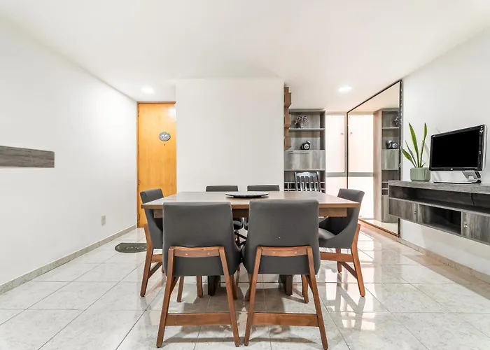 Spacious For 6 San Simon Apartment Mexico City